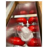 65 POUND METAL CHICKEN FEEDER WITH 6 PORTS