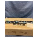 WHITE MONITOR STAND RISER