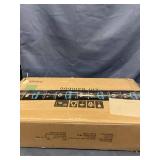 WHITE MONITOR STAND RISER