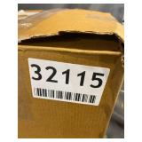 MIND READER BLACK METAL BUCKET AND SHOVEL