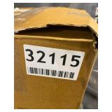 MIND READER BLACK METAL BUCKET AND SHOVEL