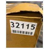 MIND READER BLACK METAL BUCKET AND SHOVEL