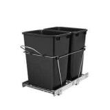 Rev-A-Shelf 35-Quart Plastic Pull Out Trash Can