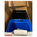 Rev-A-Shelf 35-Quart Plastic Pull Out Trash Can