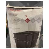 Rev-A-Shelf 35-Quart Plastic Pull Out Trash Can