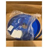 BLUE PVC FOR THE WATER