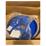 BLUE PVC FOR THE WATER