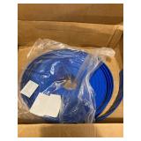 BLUE PVC FOR THE WATER