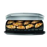 George Foreman 9-Serving Classic Plate Electric Indoor Grill and Panini Press, GR2144P-1