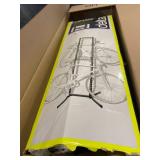 FREE STANDING 4 BIKE RACK WITH BASKET