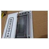 Black+Decker - 8-Slice Extra-Wide Convection Oven - stainless steel