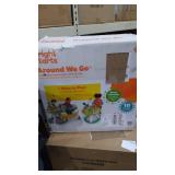 Bright Starts Around We Go 2-in-1 Walk-Around Activity Center & Table - Tropic Cool, Ages 6 months +