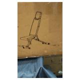 Finer Form 5-in-1 Adjustable Weight Bench Foldable Multi-Purpose Bench for Full Body Workout Incline Decline Bench for Home Gym