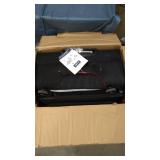 COOLIFE 3-PIECES LUGGAGE SET (X001DD94MJ) BLACK/RED