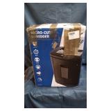 ROYAL SOVEREIGN 150 Sheet Auto-Feed Micro Cut Shredder with 6.6 Gal. Basket in Black