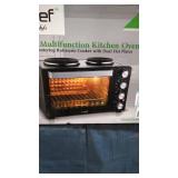 NutriChef PKRTO28 - Multi-Function Counter Top Oven (Black)