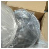 16.5G GRAY STEEL TRASH CAN