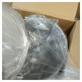 16.5G GRAY STEEL TRASH CAN