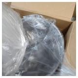 16.5G GRAY STEEL TRASH CAN