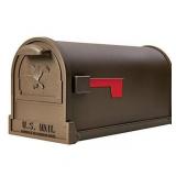Gibraltar Mailboxes AR15T0EC Arlington Large Capacity Galvanized Steel Mailboxes, Textured Bronze