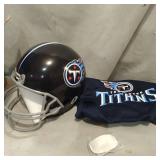 FRANKLIN NFL TITANS HELMET/ JERSEY SET (M)