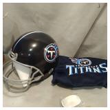 FRANKLIN NFL TITANS HELMET/ JERSEY SET (M)