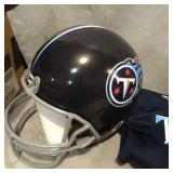FRANKLIN NFL TITANS HELMET/ JERSEY SET (M)