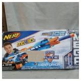 NERF SONIC ICE , N-STRIKE SERIE MEGA DISTANCE UP TO 100FT/30M AGE 8+