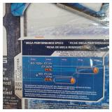 NERF SONIC ICE , N-STRIKE SERIE MEGA DISTANCE UP TO 100FT/30M AGE 8+