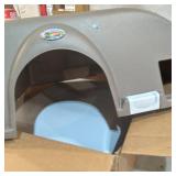AMAZON OMEGA PAW ENCLOSED CAT LITTER BOX
