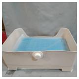 CALPALMY Large Rabbit Litter Box with Bonus Pads, Drawer, Corner Toilet Box and Bigger Pet Pan for Adult Guinea Pigs, Chinchilla, Ferret, Galesaur, Small Animals