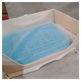 CALPALMY Large Rabbit Litter Box with Bonus Pads, Drawer, Corner Toilet Box and Bigger Pet Pan for Adult Guinea Pigs, Chinchilla, Ferret, Galesaur, Small Animals