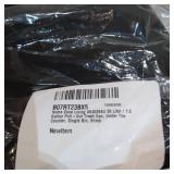 HOME ZONE KITCHEN LIVING 29L / 7.6 GAL PULL OUT UNDER COUNTER SINGLE BIN, BLACK