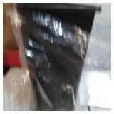 HOME ZONE KITCHEN LIVING 29L / 7.6 GAL PULL OUT UNDER COUNTER SINGLE BIN, BLACK