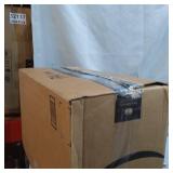 HOME ZONE KITCHEN LIVING 29L / 7.6 GAL PULL OUT UNDER COUNTER SINGLE BIN, BLACK