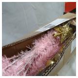 ARTIFICIAL LIFELIKE CHRISTMAS TREE, PINK, 4FT