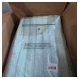 WELHOME RIB DRYLON BATH RUG SET , 17X24 & 21X34IN, 2PC