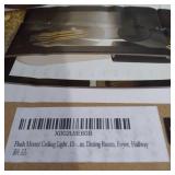 FLUSH MOUNT CEILING LIGHT, DINING ROOM, FOYER, HALLWAY