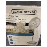BLACK DECKER 16 IN STAND FAN