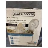 BLACK DECKER 16 IN STAND FAN