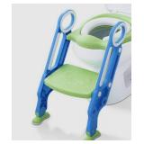 TODDLER FOLDABLE TOILET SEAT AND STEP