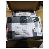 Carvapet 2-Piece Buffalo Plaid Rug Set