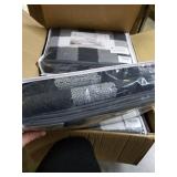 Carvapet 2-Piece Buffalo Plaid Rug Set