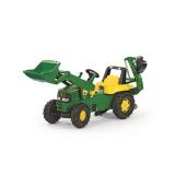 Rolly Toys John Deere Kid Backhoe Pedal Tractor