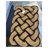 Lovers Knot Coir Outdoor Doormat