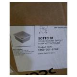 BOCCHI Sotto Undermount Fireclay Single Bowl Kitchen Sink