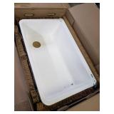 Kohler Whitehaven Self-Trimming Under-Mount Single Kitchen Sink