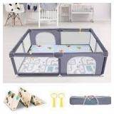 Sesuatu Baby Playpen w/ Mattress