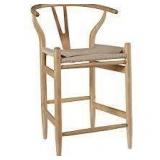 Stone & Beam Classic Wishbone Counter Height Barstool