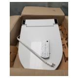 VOVO STYLEMENT VB-6000SE Electronic Bidet, Elongated, Made in Korea, LED Nightlight, Eco Power Save,Self Cleaning Full Stainless Nozzle,Heated Seat,Warm Dry and Water